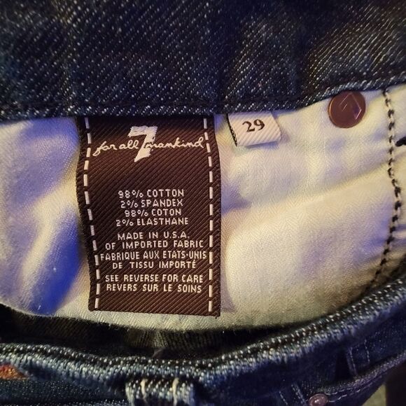 7 For All Mankind A Pocket Jeans size 29 - Picture 5 of 5